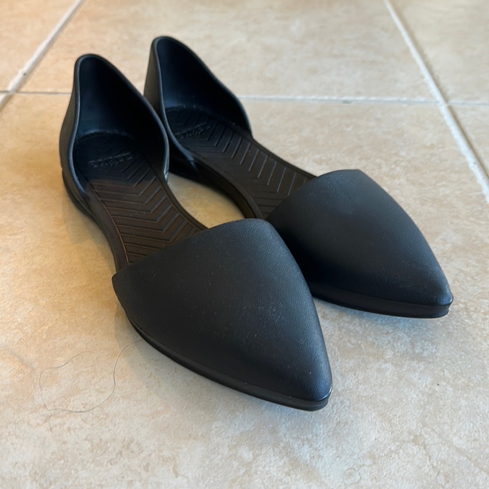 Native Audrey d'Orsay Flats, Black